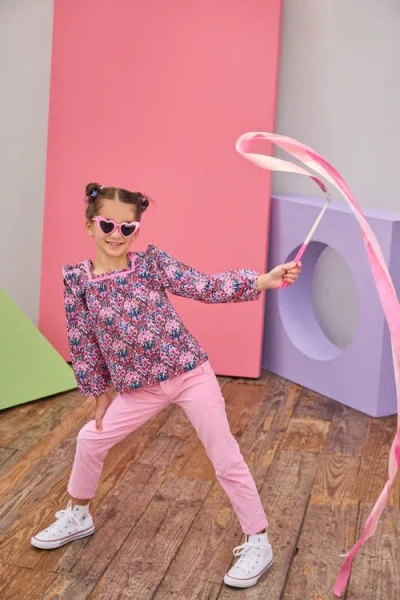 Bisby Kids' Twiggy Corduroy Pants In Pink