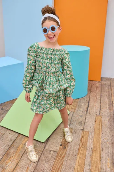 Bisby Kids' Long Sleeved India Top In Blue