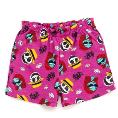 Disney Tank Top & French Terry Shorts Set In Black