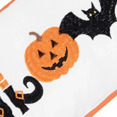C & F Home C&f Home Halloween Embroidered Decorative Long Accent Pillow 6" X 24" In Multi