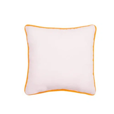 C & F Home C&f Home "the Witching Hour Is Now" Halloween 100% Cotton Petite Accent Pillow 10" X 10" In White