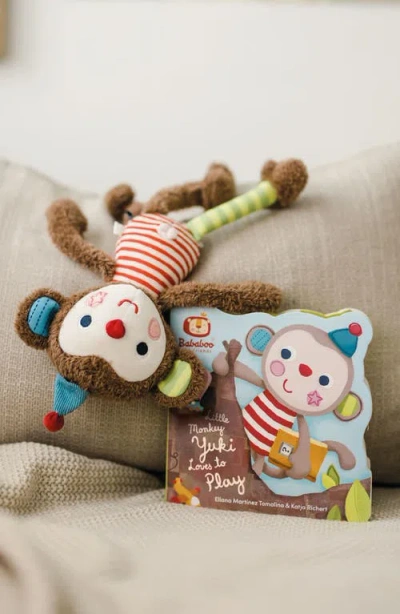 Bababoo And Friends® Yuki Monkey Character Book & Plush Set In Brown