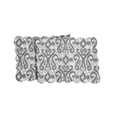 C & F Home C&f Home Heather Table Runner 14" X 51" In Gray