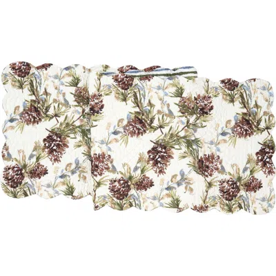 C & F Home C&f Home Cooper Pines Table Runner In Multi