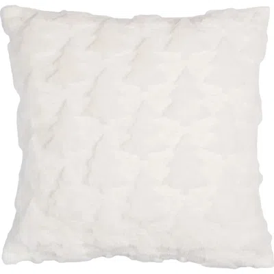 C & F Home C&f Home Frosted Tree Throw Pillow, 18" X 18" In White