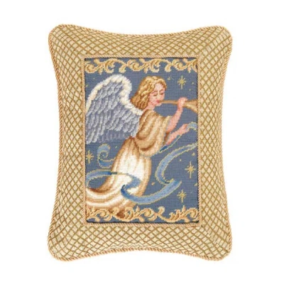 C & F Home C&f Home Angel With Horn Pillow In Neutral
