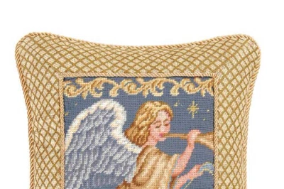 C & F Home C&f Home Angel With Horn Pillow In Neutral