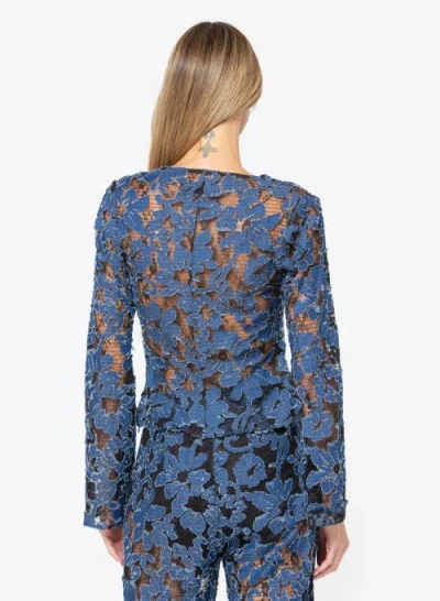 Jbq Selena Top In Blue