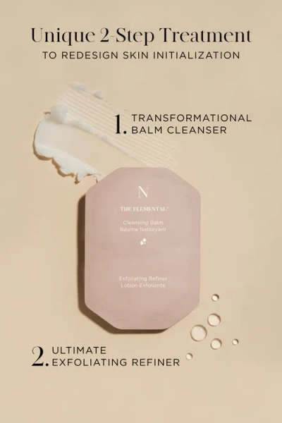 Noble Panacea The Elemental Cleansing Balm & Exfoliating Refiner In White