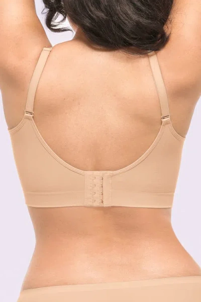 Shapellx Skin Flow Smooth Unlined Wireless Bra In Neutral
