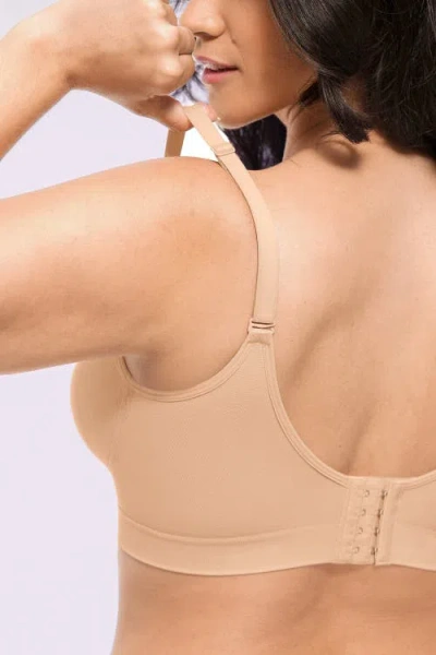 Shapellx Skin Flow Smooth Unlined Wireless Bra In Neutral