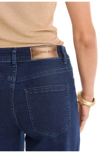 The Noli Shop Rocco Gold Embellished Jean In Blue