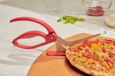 Cuisipro Pizza Shears In Red