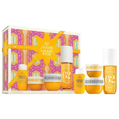 Sol De Janeiro Glow Ready With Me Bum Bum Body Routine Gift Set In Transparent
