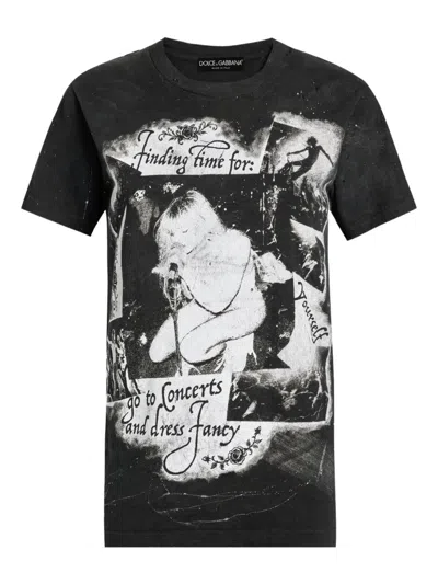 Dolce & Gabbana T-shirts And Polos In Black