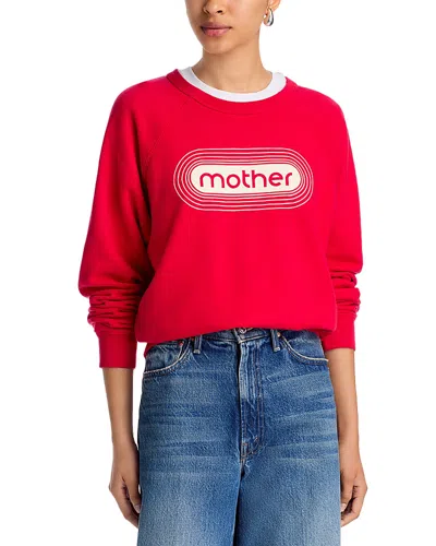 Mother The Concert Printed Cotton-jersey Sweatshirt