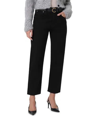 Citizen Of Humanity Citizens Of Humanity Delfina High Rise Wide Leg Jeans In Starless In Black