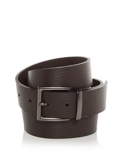 Vince Men's Reversible Leather Belt In Brown