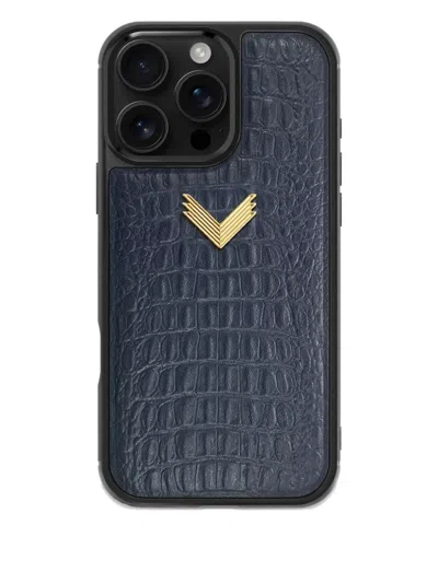 Velante Justus Iphone 16 Pro Max Phone Case In Blue