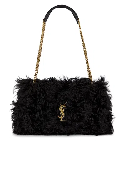 Saint Laurent Medium Jamie Shoulder Bag With Chain Strap In Black