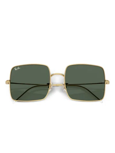 Ray Ban Square-frame Sunglasses In Green