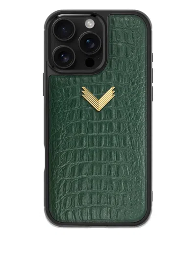 IPHONE 16 PRO MAX 仿鳄鱼纹手机壳