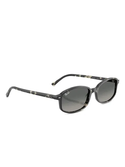 Ray Ban Sam Sunglasses Grey Havana Frame Grey Lenses 54-19 In Gray