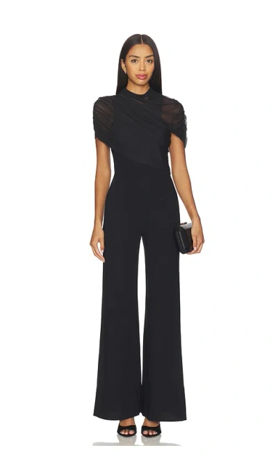 Amanda Uprichard Evianna Jumpsuit In Brown