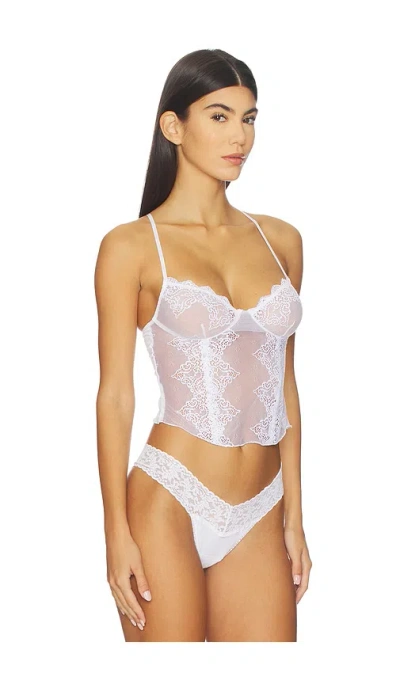 Only Hearts So Fine Corset Cami In White
