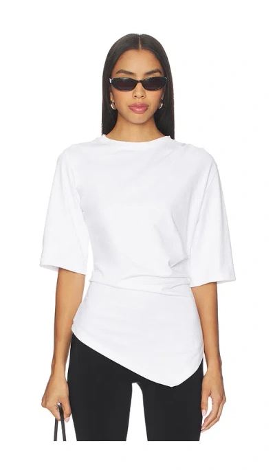 Rohe Re-invented Twisted T-shirt Optic White