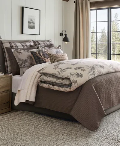 Levtex Home Lodge Toile Reversible 3-pc. Comforter Set, Full/queen In Multi