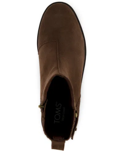 Toms Women's Womens Astrid Boot Water Repellent Oak Suede In Brown