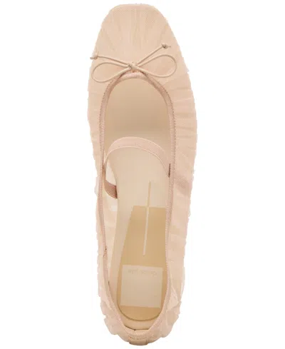 Dolce Vita Women's Raeven Mesh Mary Jane Bow Ballet Flats In Multi