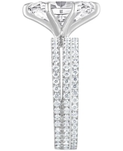 Badgley Mischka Certified Lab Grown Diamond Marquise Bridal Set (3 Ct. T.w.) In 14k Gold In Metallic