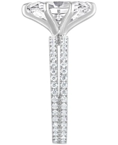 Badgley Mischka Certified Lab Grown Diamond Marquise Bridal Set (3 Ct. T.w.) In 14k Gold In Metallic