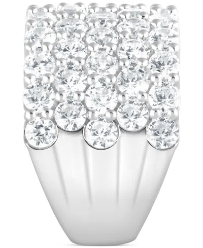 Badgley Mischka Certified Lab Grown Diamond Wide Band (5 Ct. T.w.) In 14k Gold In Metallic