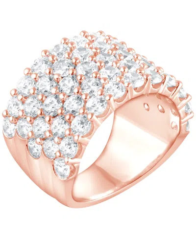 Badgley Mischka Certified Lab Grown Diamond Wide Band (5 Ct. T.w.) In 14k Gold In Gold