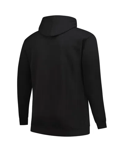 Fanatics Men's Black Chicago Bears Big Tall Chip Shot Hoodie In Black