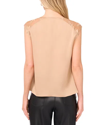 Vince Camuto Women's Cowl Neck Drape Top In Neutral