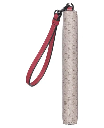 Calvin Klein Women's Moon Mini Signature Boxed Wallet In Multi