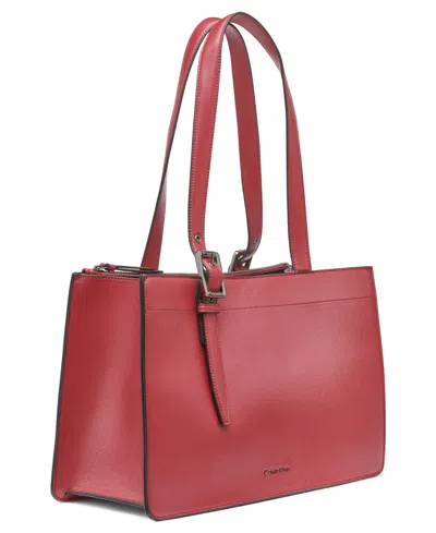 Calvin Klein Women's Havana Tote Bag In Red