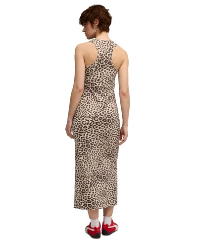 Puma Leo Luxe Women's Slim All-over Print Dress In Multi