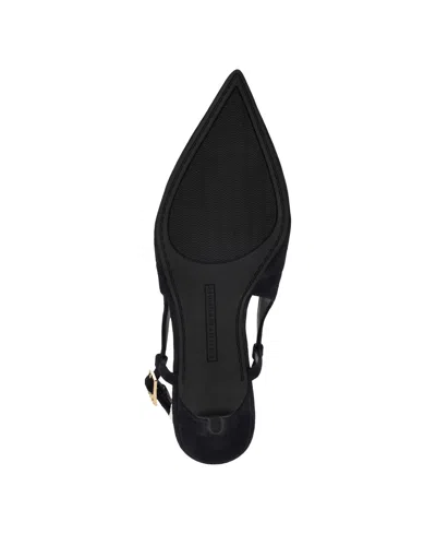 Tommy Hilfiger Women's Cerizza Pointed Toe Slingback Pump In Black