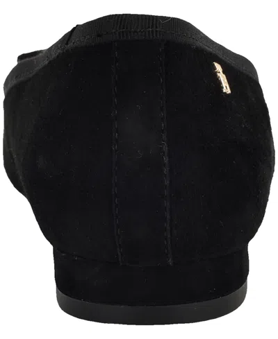 Tommy Hilfiger Kimio Pointed Toe Flat In Black