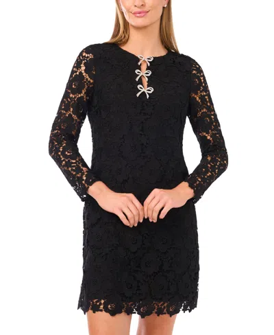Cece Women's Bow Detail Dress In Black