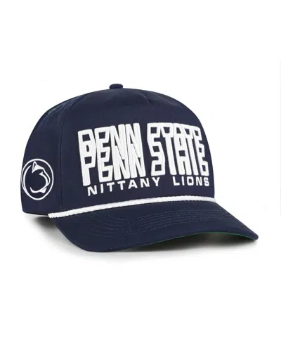 47 Brand Big Boys And Girls Navy Penn State Nittany Lions Byline Hitch Adjustable Hat In Brown