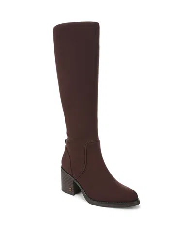 Sam & Libby Iris Knee High Boot In Brown