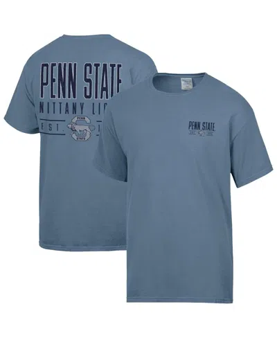 Comfortwash Men's Blue Penn State Nittany Lions Big Name T-shirt In Blue