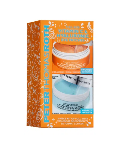 Peter Thomas Roth 2-pc. Vitamin C And Hyaluronic Eye Patches Set In Transparent