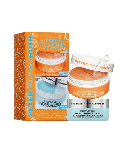 Peter Thomas Roth 2-pc. Vitamin C And Hyaluronic Eye Patches Set In Transparent